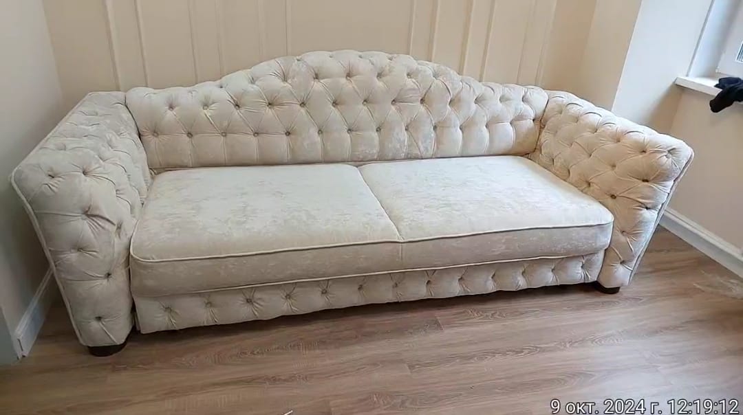 Замена обивки дивана на дому. Нагатинский Затон 